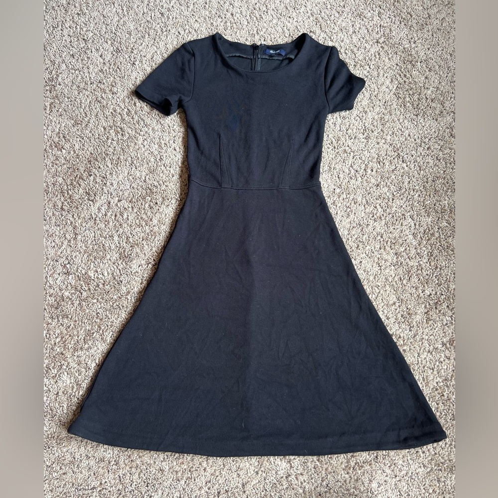 Madewell Gallerist dress XS Black formal